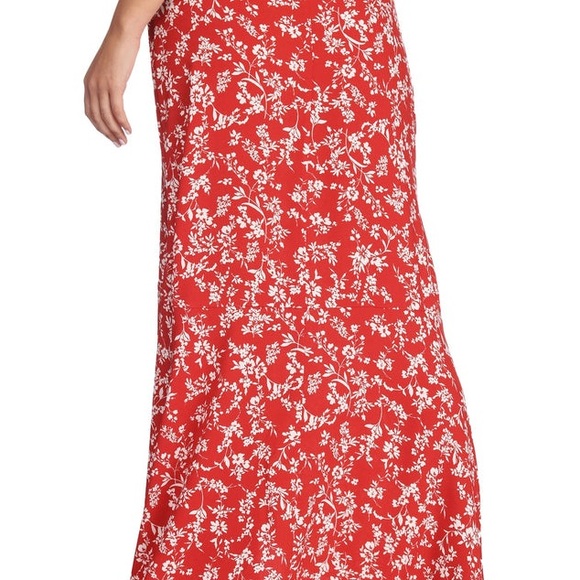 Medium Women’s Juniors Windsor On Vacay Floral Maxi Skirt Beach Boho Buttons - Picture 2 of 15